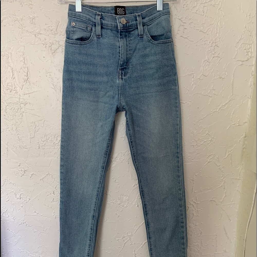 BDG girlfriend high rise jean